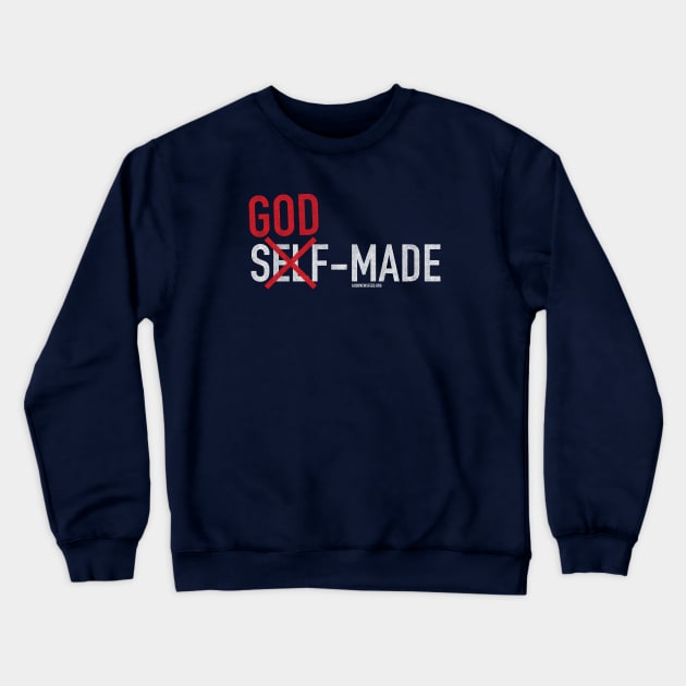 God-Made Crewneck Sweatshirt by goodnewsfeed